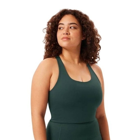 girlfriend collective Other - Girlfriend‎ Collective Paloma Racerback Sports Bra Medium (Green) NEW